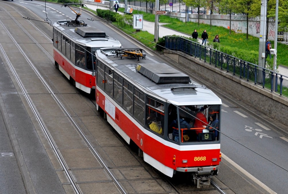 Прага, Tatra T6A5 № 8668