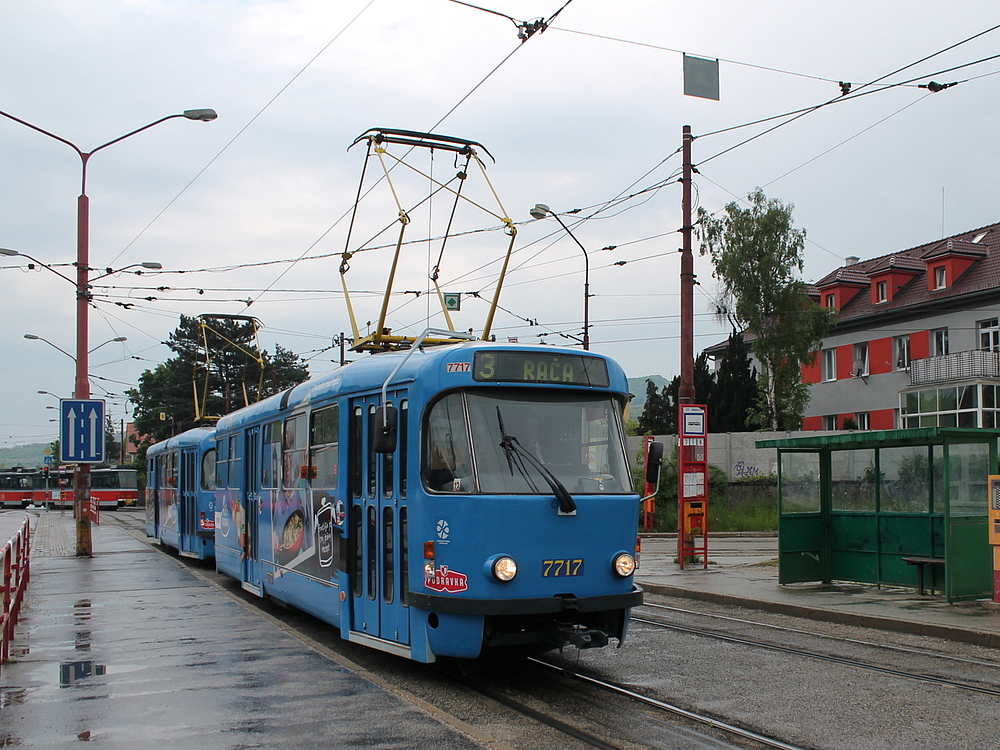 Bratislava, Tatra T3R.PV № 7717