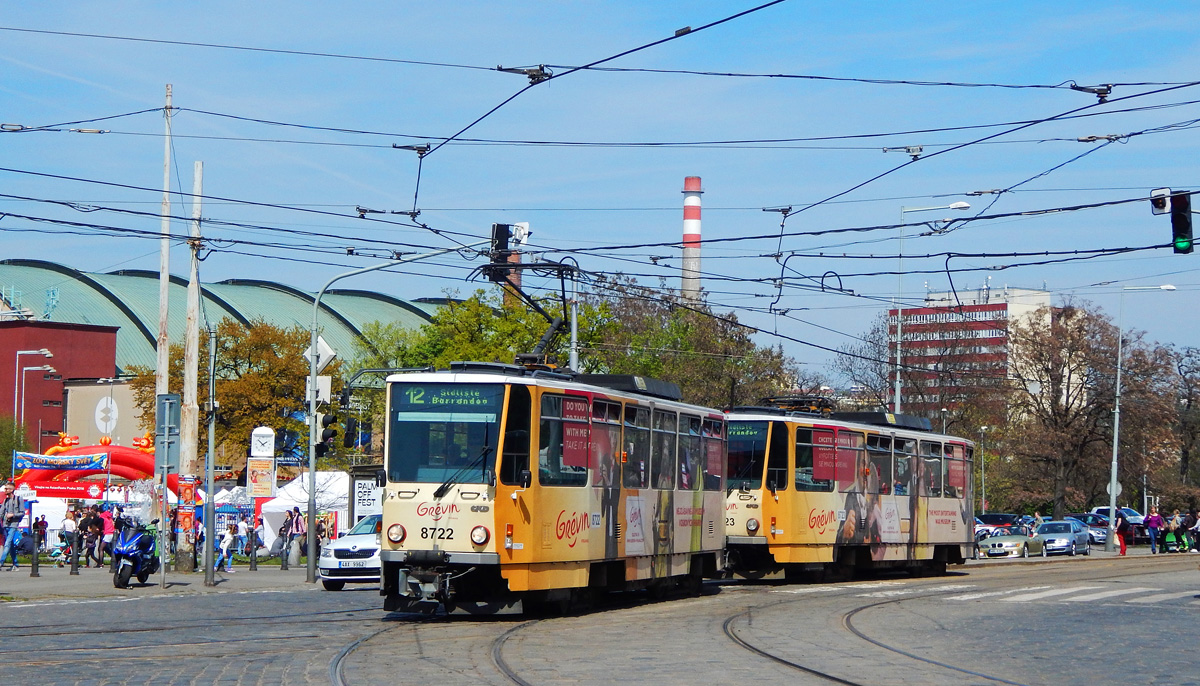 Прага, Tatra T6A5 № 8722