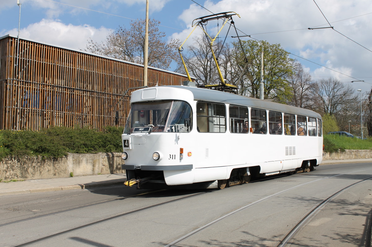 Most - Litvínov, Tatra T3M.3 N°. 311
