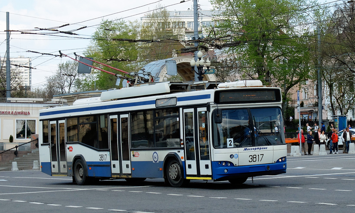 Москва, СВАРЗ-МАЗ-6235.00 № 3817