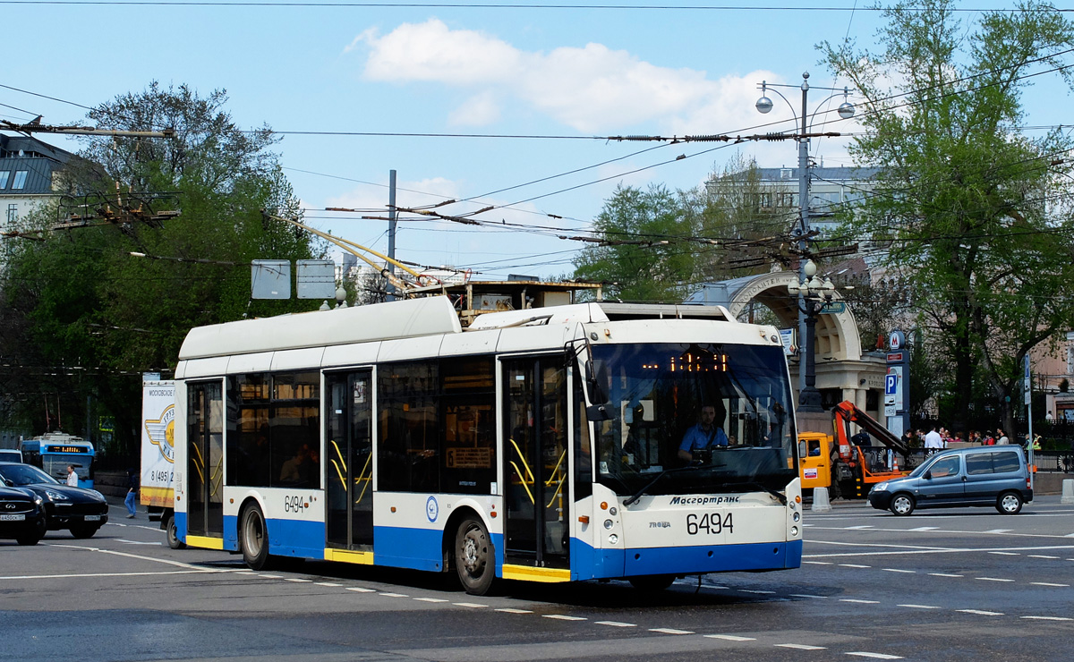 Москва, Тролза-5265.00 «Мегаполис» № 6494 Москва, Тролза-5265.00 «Мегаполис» № 6494