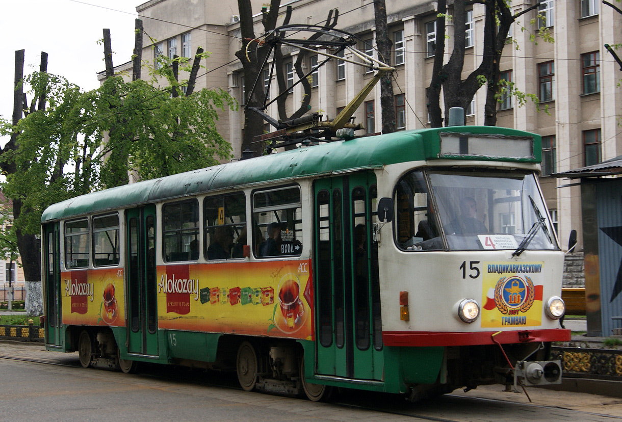Владикавказ, Tatra T4DM № 15