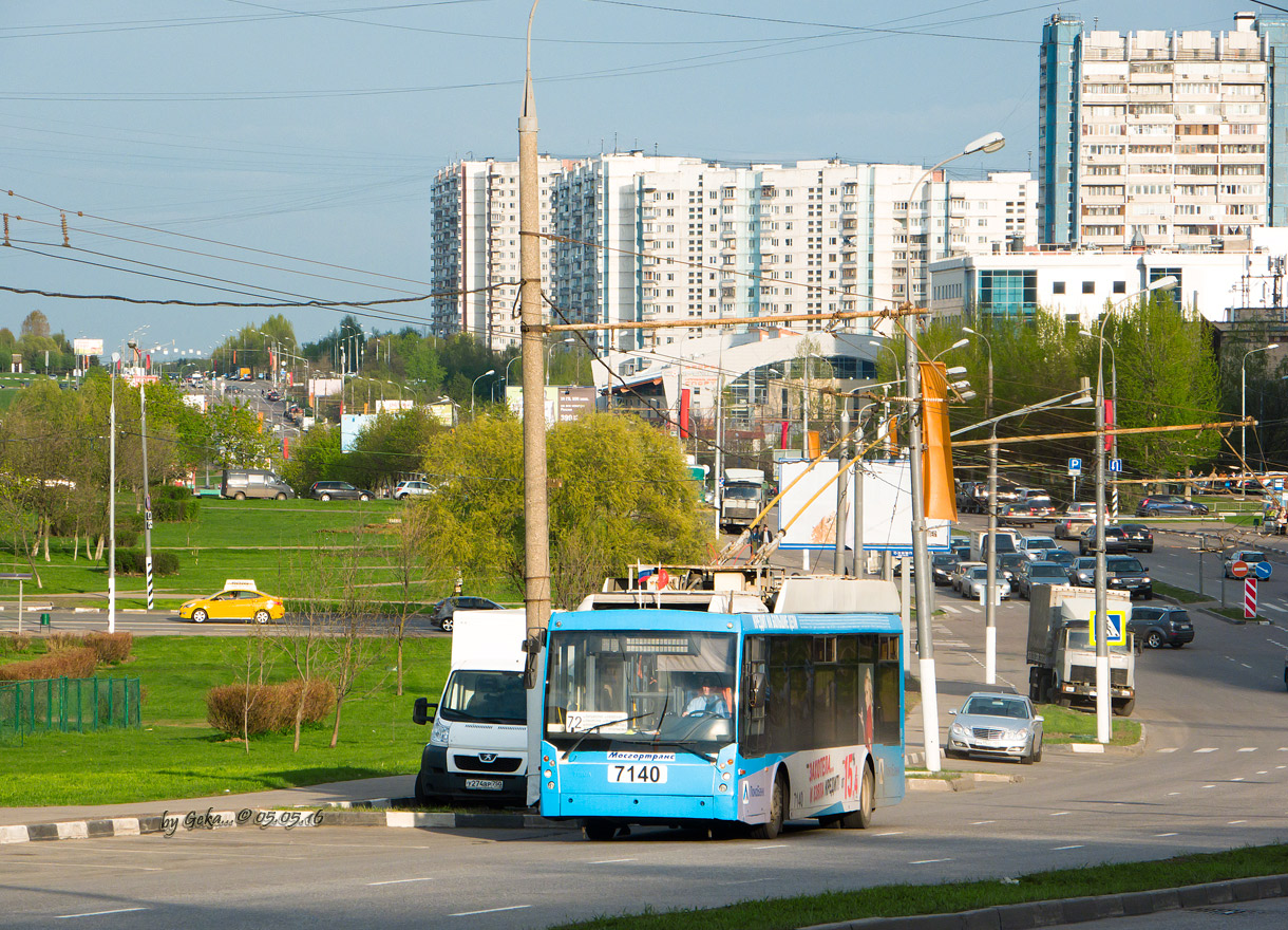Москва, Тролза-5265.00 «Мегаполис» № 7140