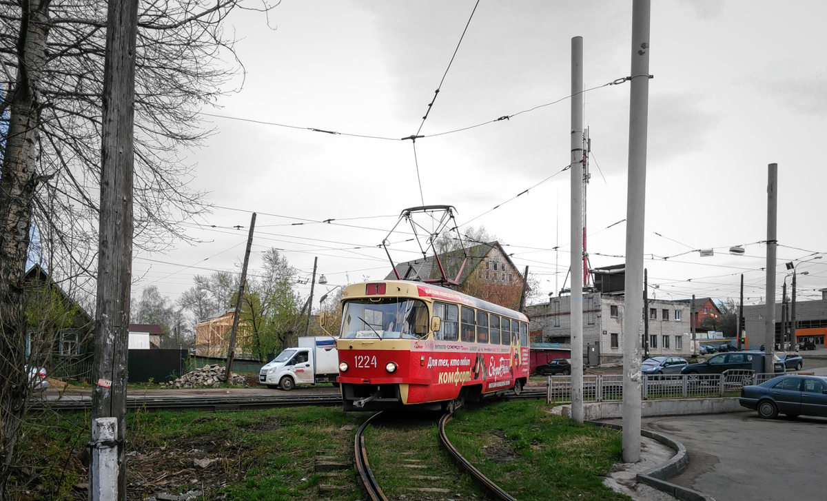 Ижевск, Tatra T3K № 1224