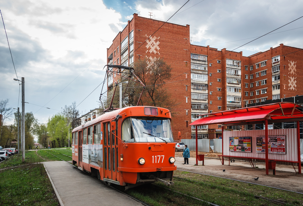 Ижевск, Tatra T3K № 1177