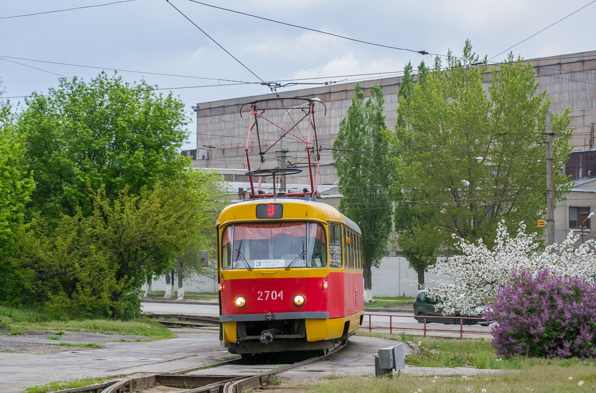 Volgograd, Tatra T3SU # 2704