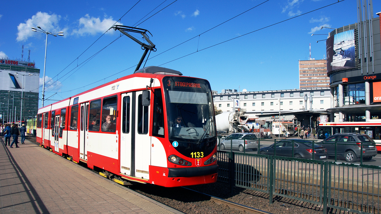 Гданьск, Duewag N8C-MF 01 № 1133
