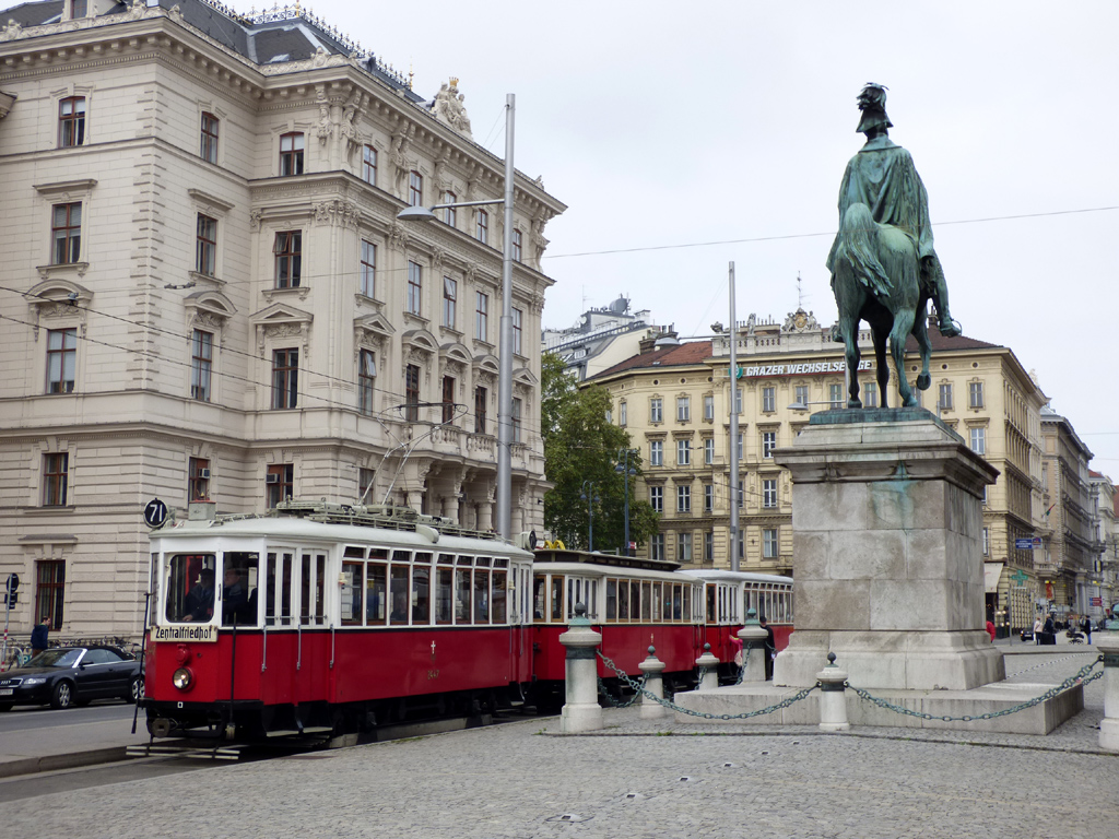 Вена, Simmering Type K № 2447; Вена — 245-я поездка VEF — 06.05.2016