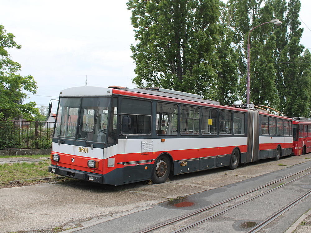 Братислава, Škoda 15Tr07/6 № 6601 Братислава, Škoda 15Tr07/6 № 6601