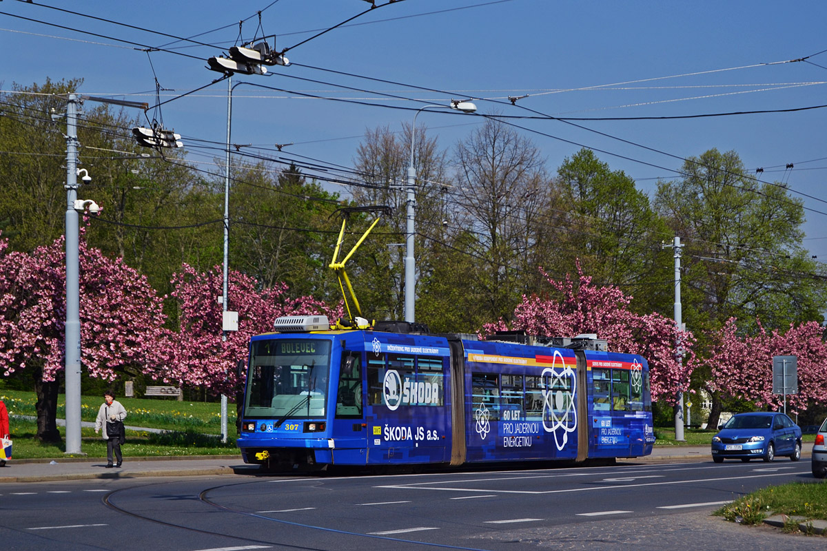 Пльзень, Škoda 03T3 Astra № 307