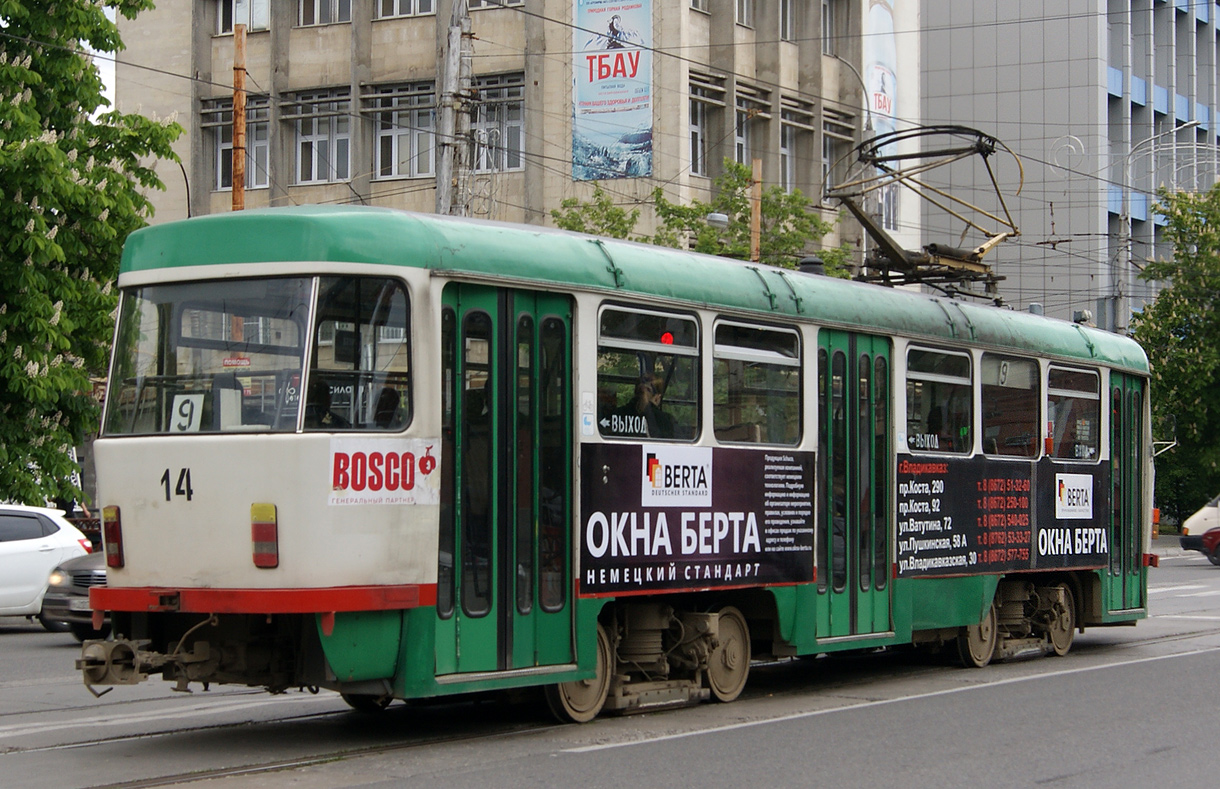 Владикавказ, Tatra T4DM № 14