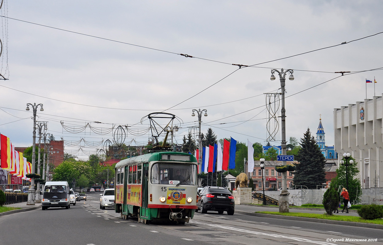 Владикавказ, Tatra T4DM № 15