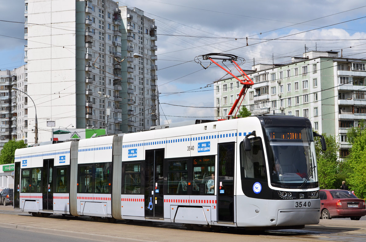 Moskau, 71-414 (Pesa Fokstrot) Nr. 3540