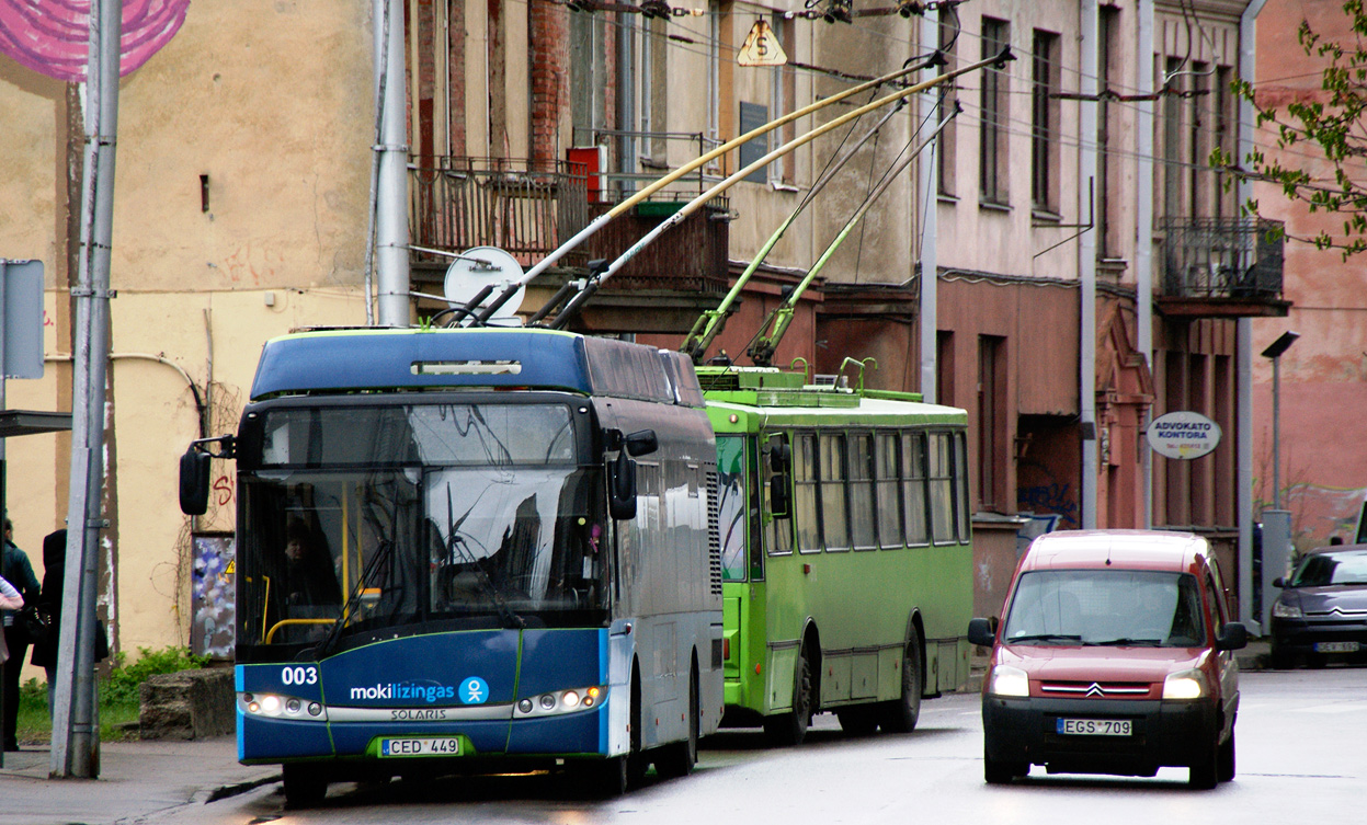 Каунас, Solaris Trollino III 12 AC № 003