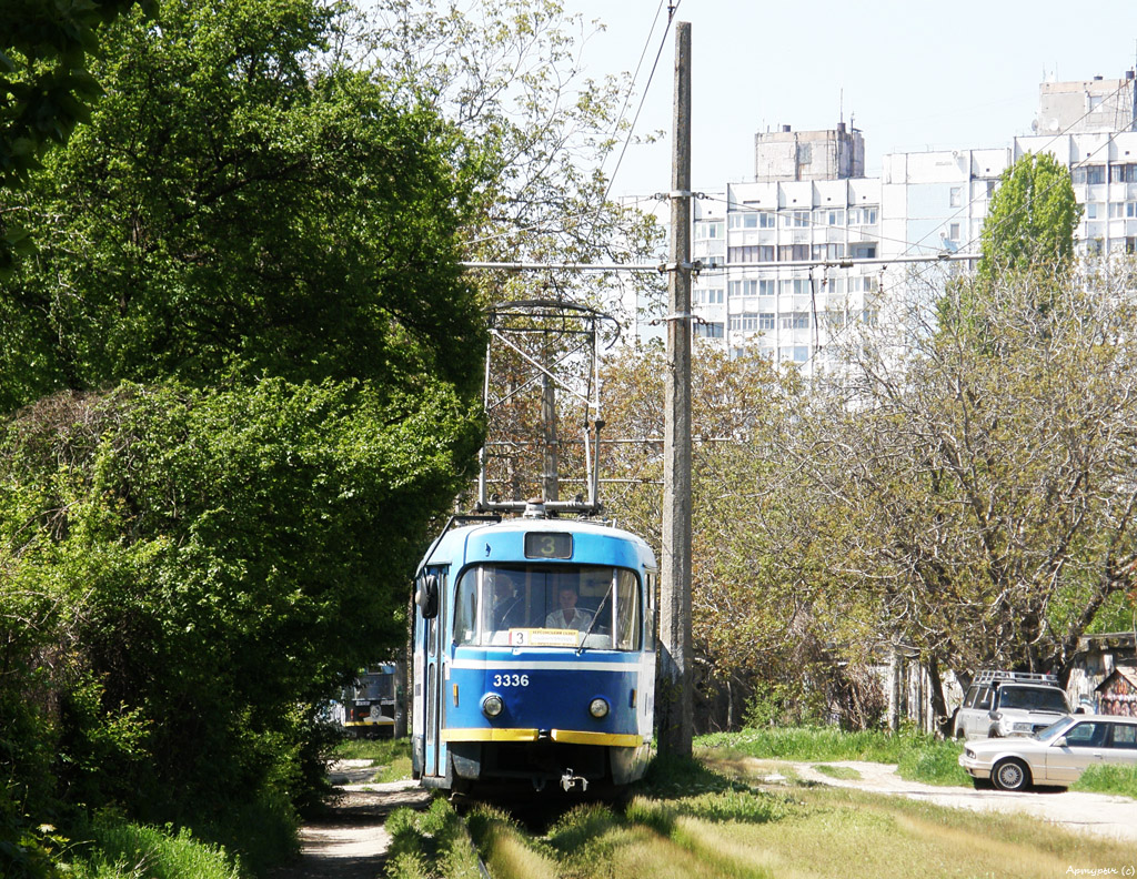 Одесса, Tatra T3R.P № 3336