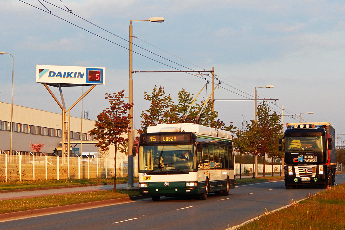 Pilsen, Škoda 24Tr Irisbus Citybus Nr. 497