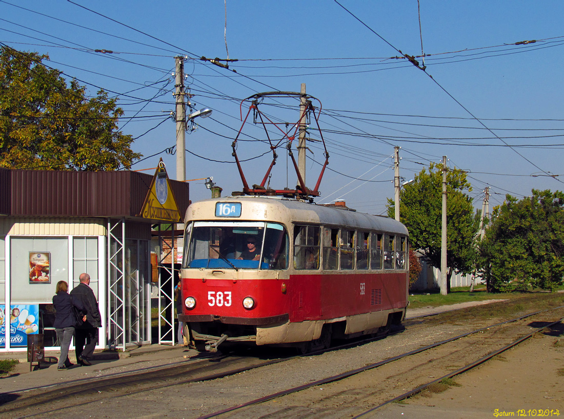 Harkova, Tatra T3SU # 583