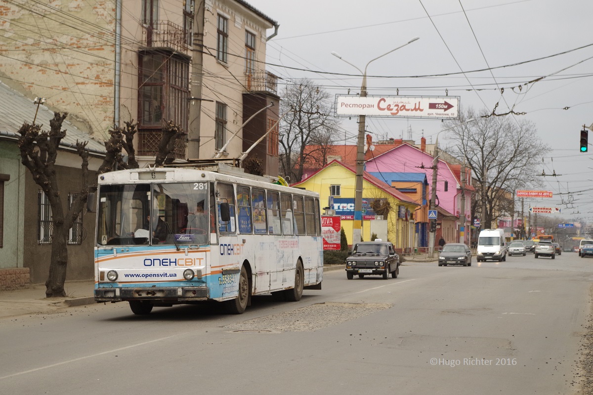 Черновцы, Škoda 14Tr89/6 № 281