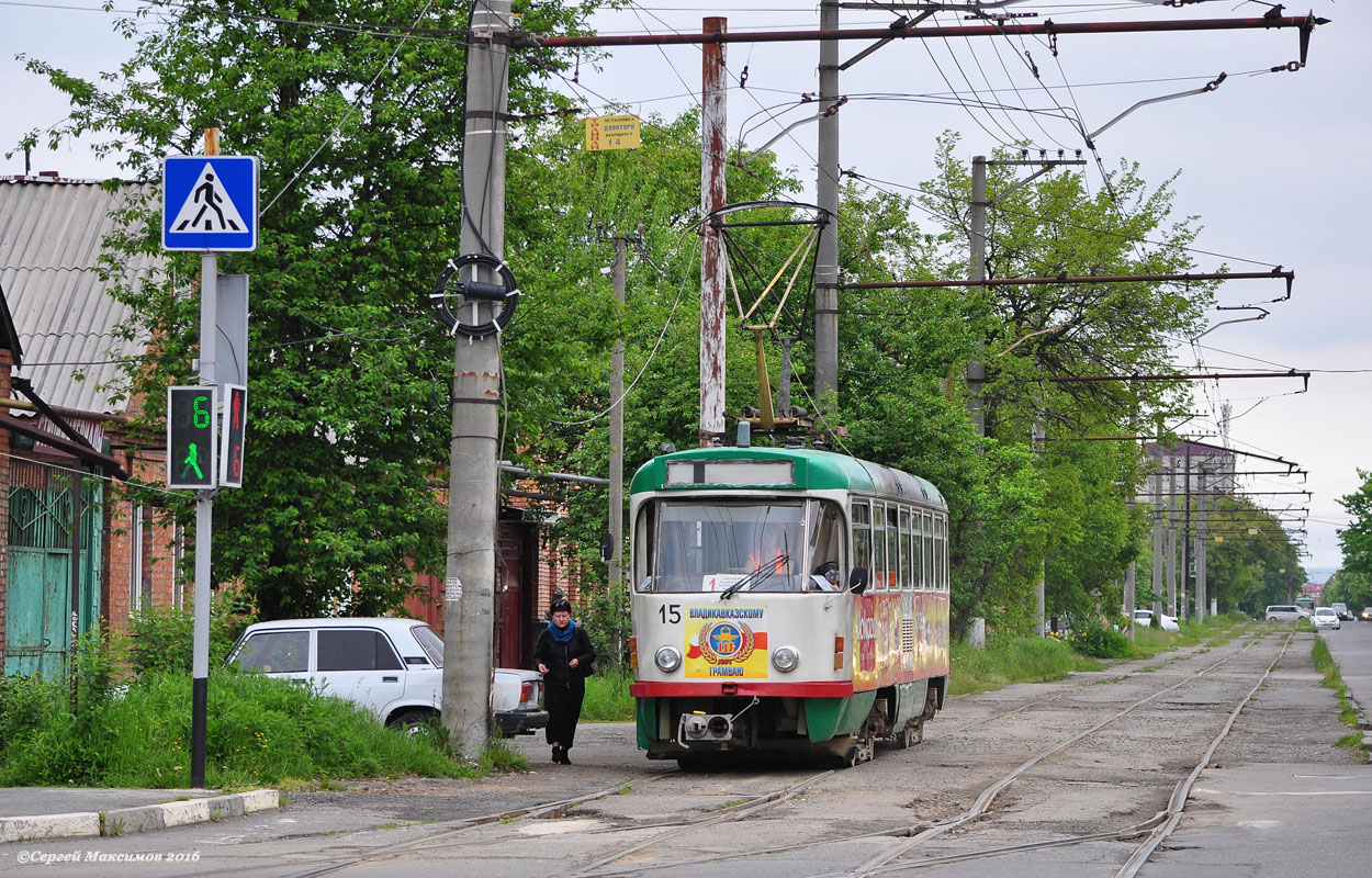 Владикавказ, Tatra T4DM № 15