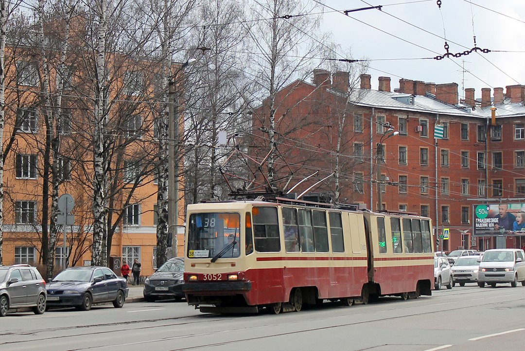 Санкт-Петербург, ЛВС-86К-М № 3052