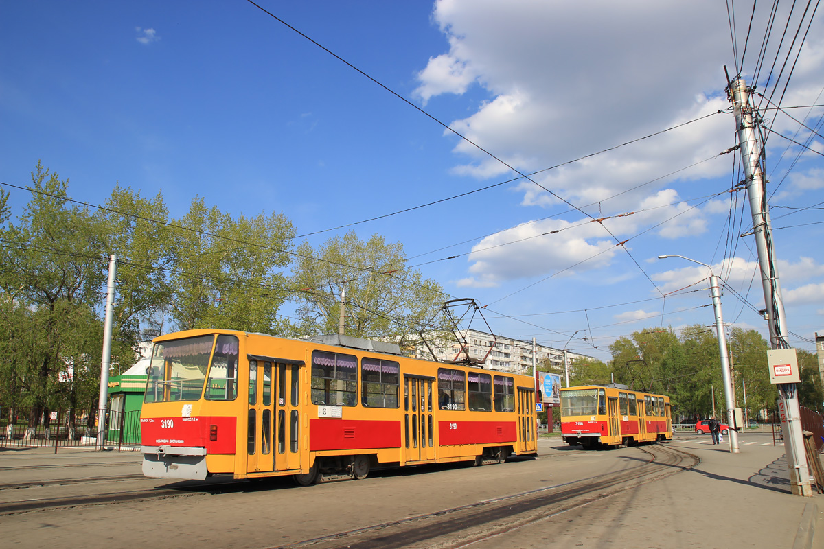 Барнаул, Tatra T6B5SU № 3190