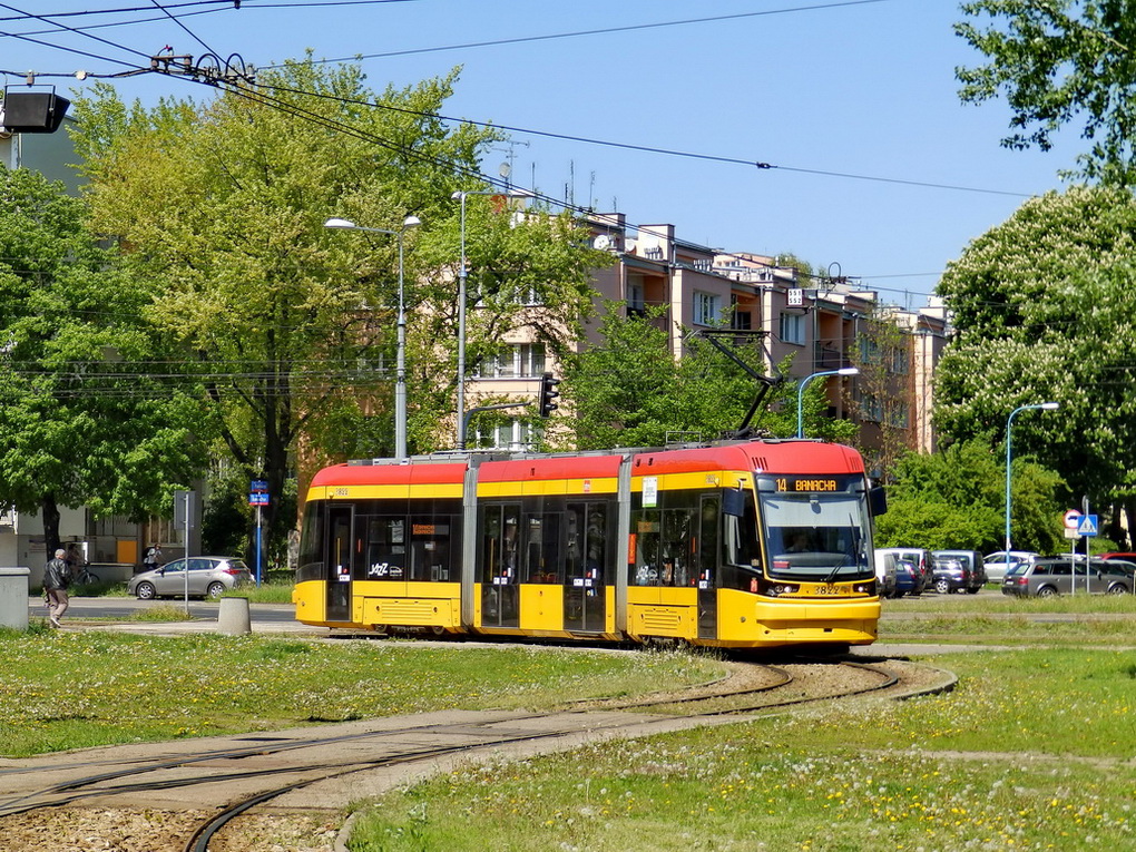 Варшава, PESA Jazz 134N № 3822