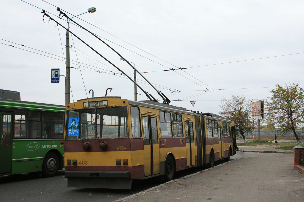 Киев, Škoda 15Tr03/6 № 483
