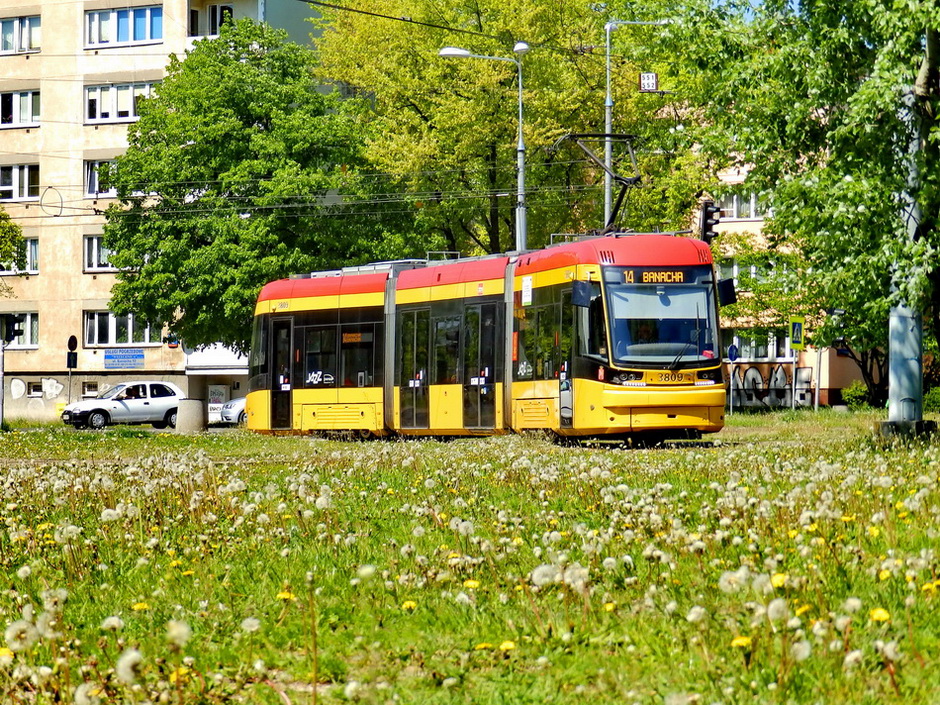 Варшава, PESA Jazz 134N № 3809