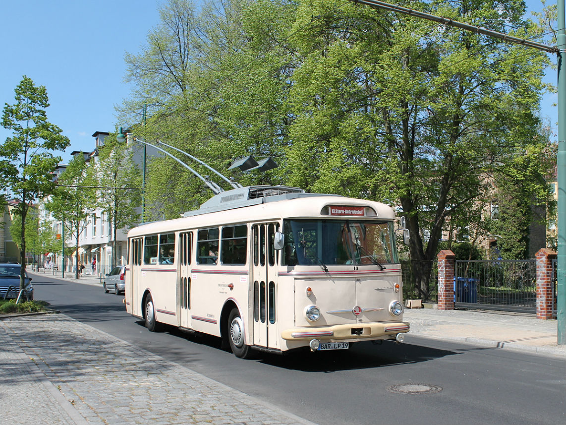 Эберсвальде, Škoda 9Tr14 № 19; Эберсвальде — 14-я встреча ветеранов Эберсвальде (07.05.2016)