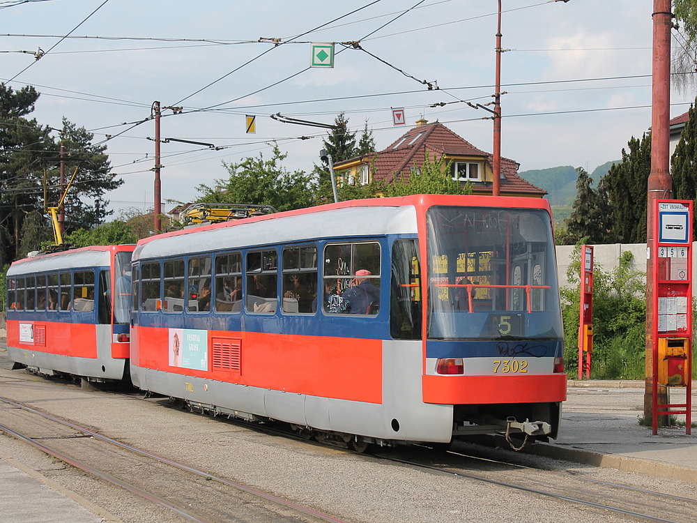 Братислава, Tatra T3S № 7302
