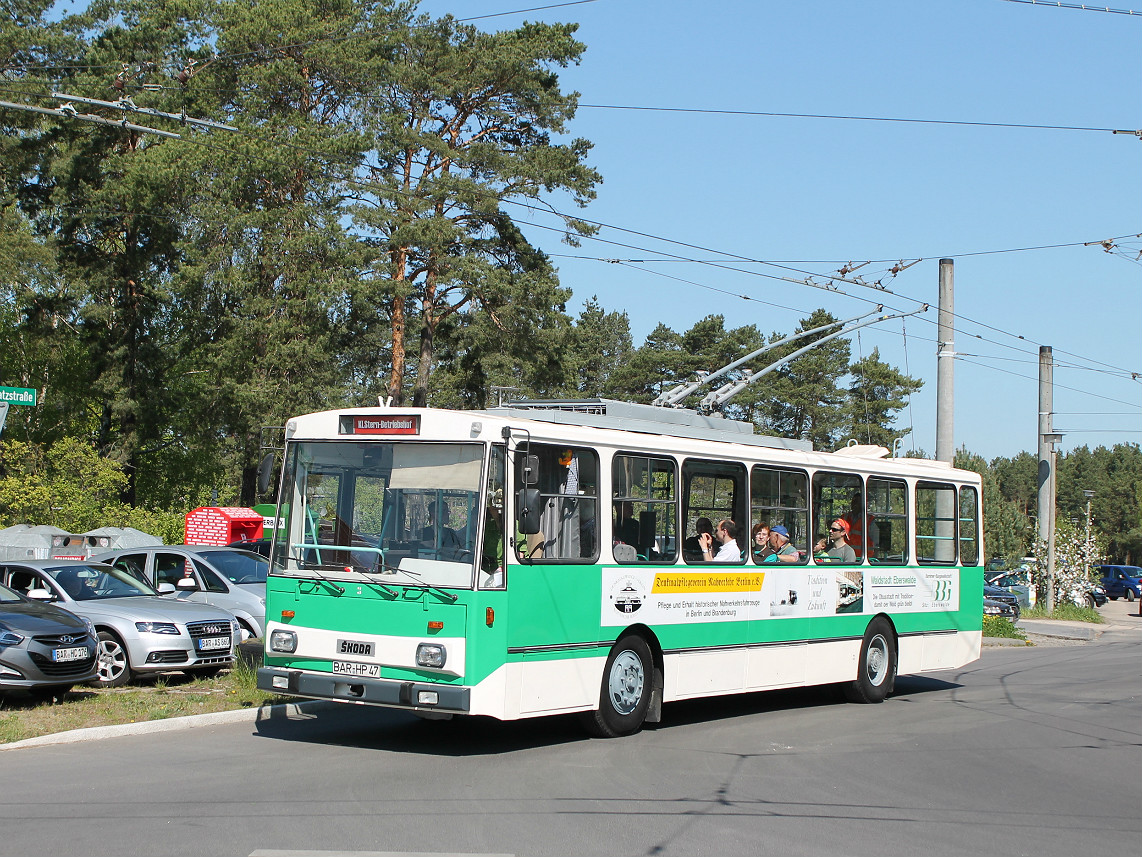 Эберсвальде, Škoda 14Tr03 № 3; Эберсвальде — 14-я встреча ветеранов Эберсвальде (07.05.2016)