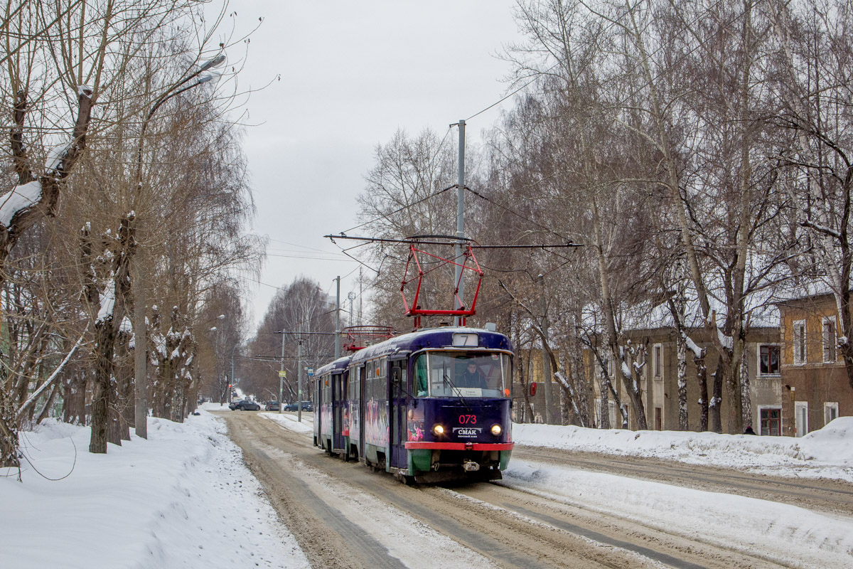 Екатеринбург, Tatra T3SU (двухдверная) № 073