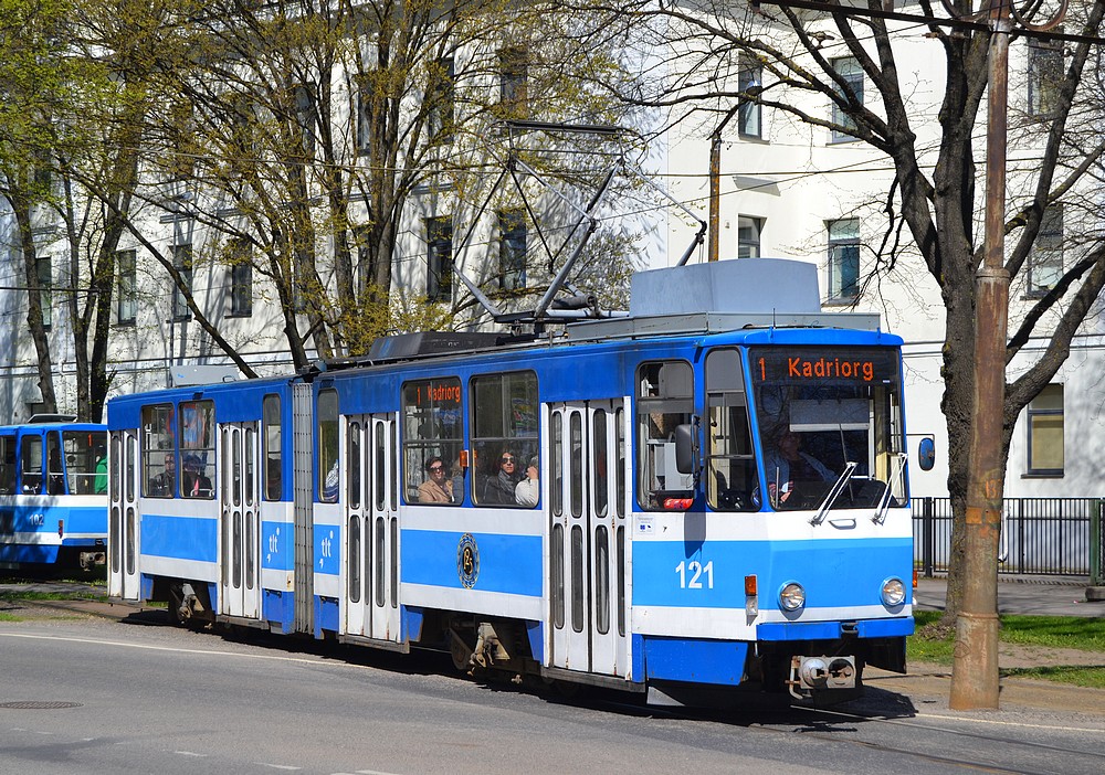 Таллин, Tatra KT4SU № 121