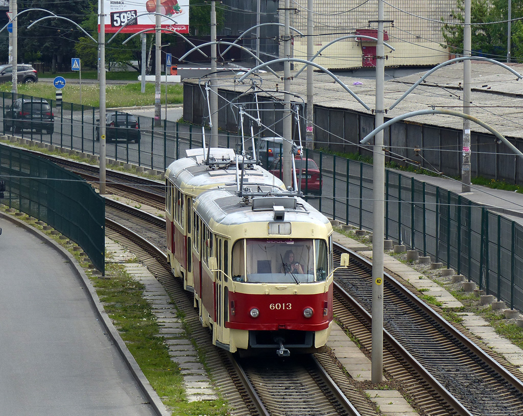 Киев, Tatra T3SU № 6013