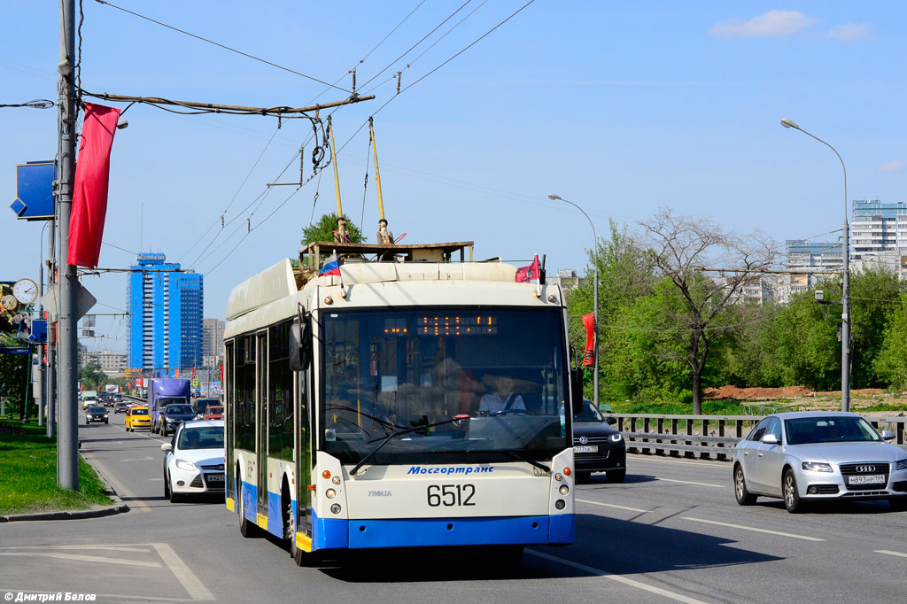 Москва, Тролза-5265.00 «Мегаполис» № 6512