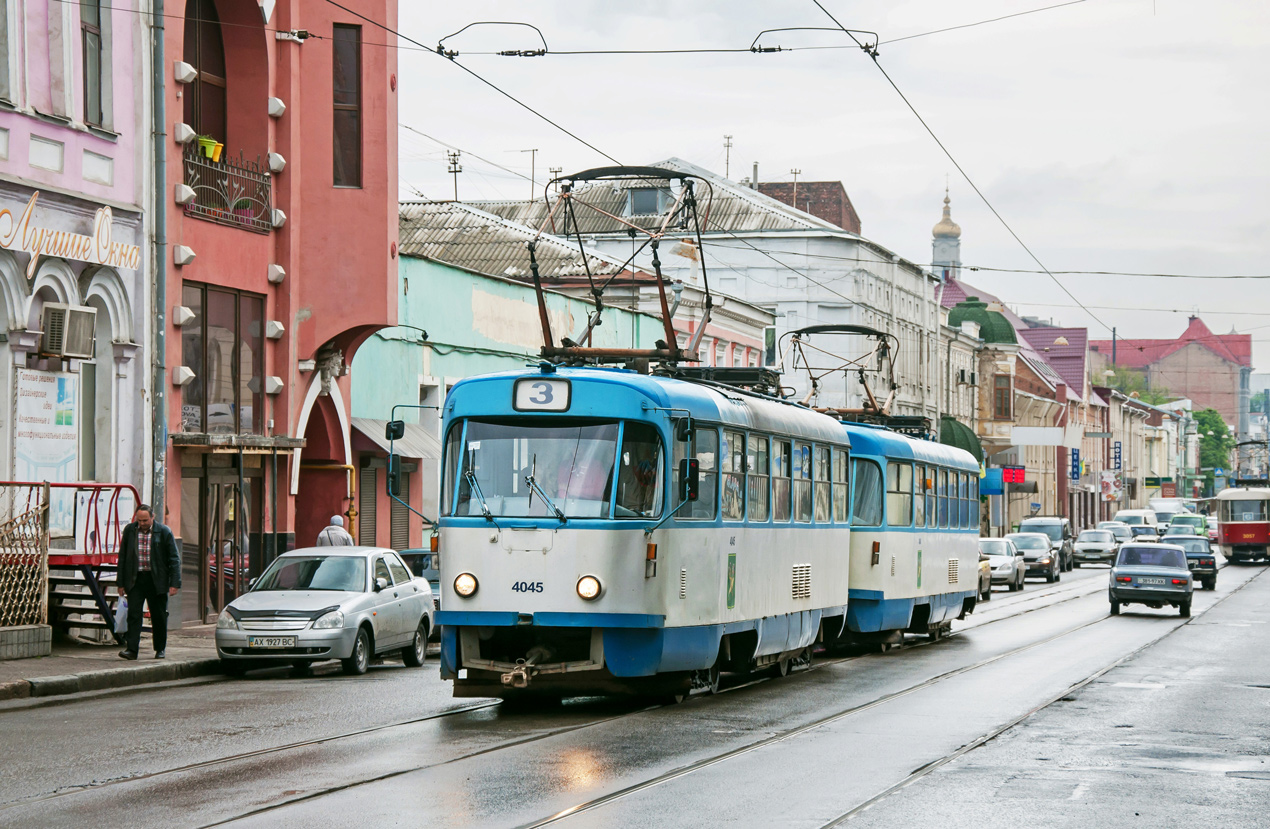 Харьков, Tatra T3A № 4045 Харьков, Tatra T3A № 4045