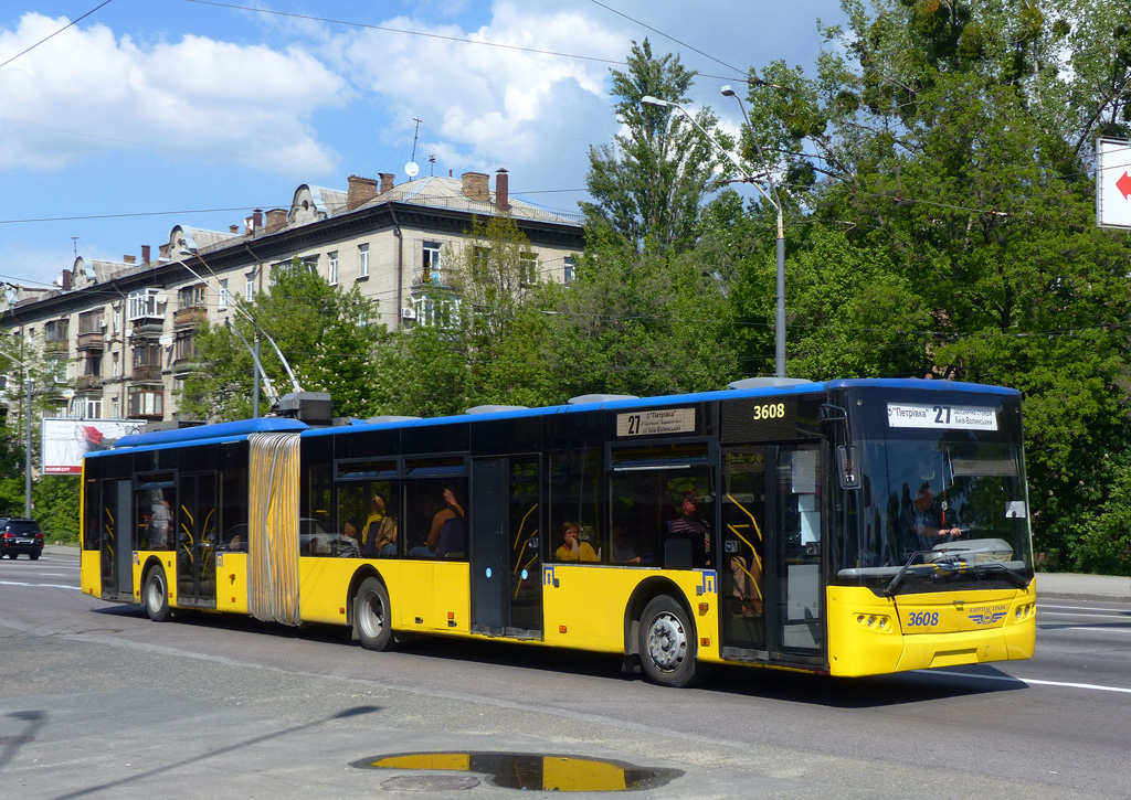 Киев, ЛАЗ E301D1 № 3608