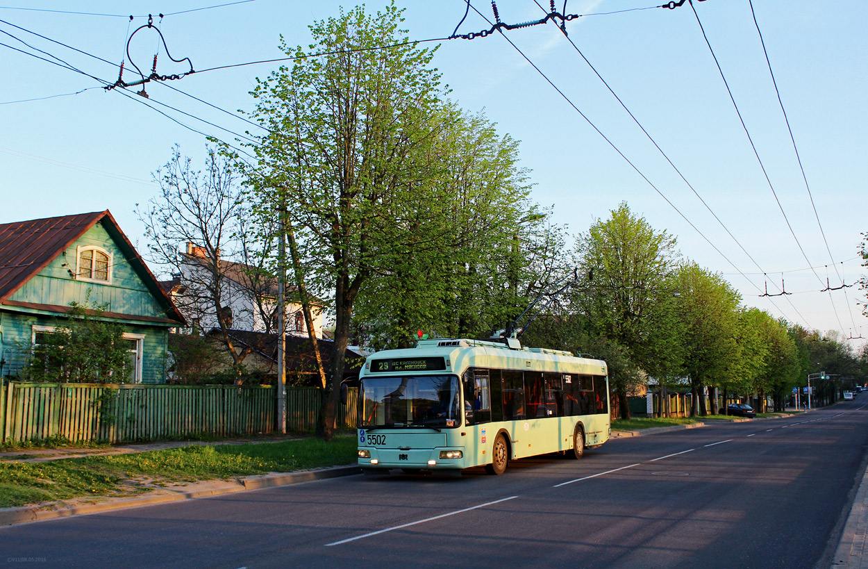 Минск, БКМ 321 № 5502