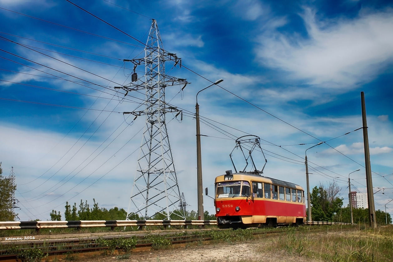 Киев, Tatra T3SU № 5956