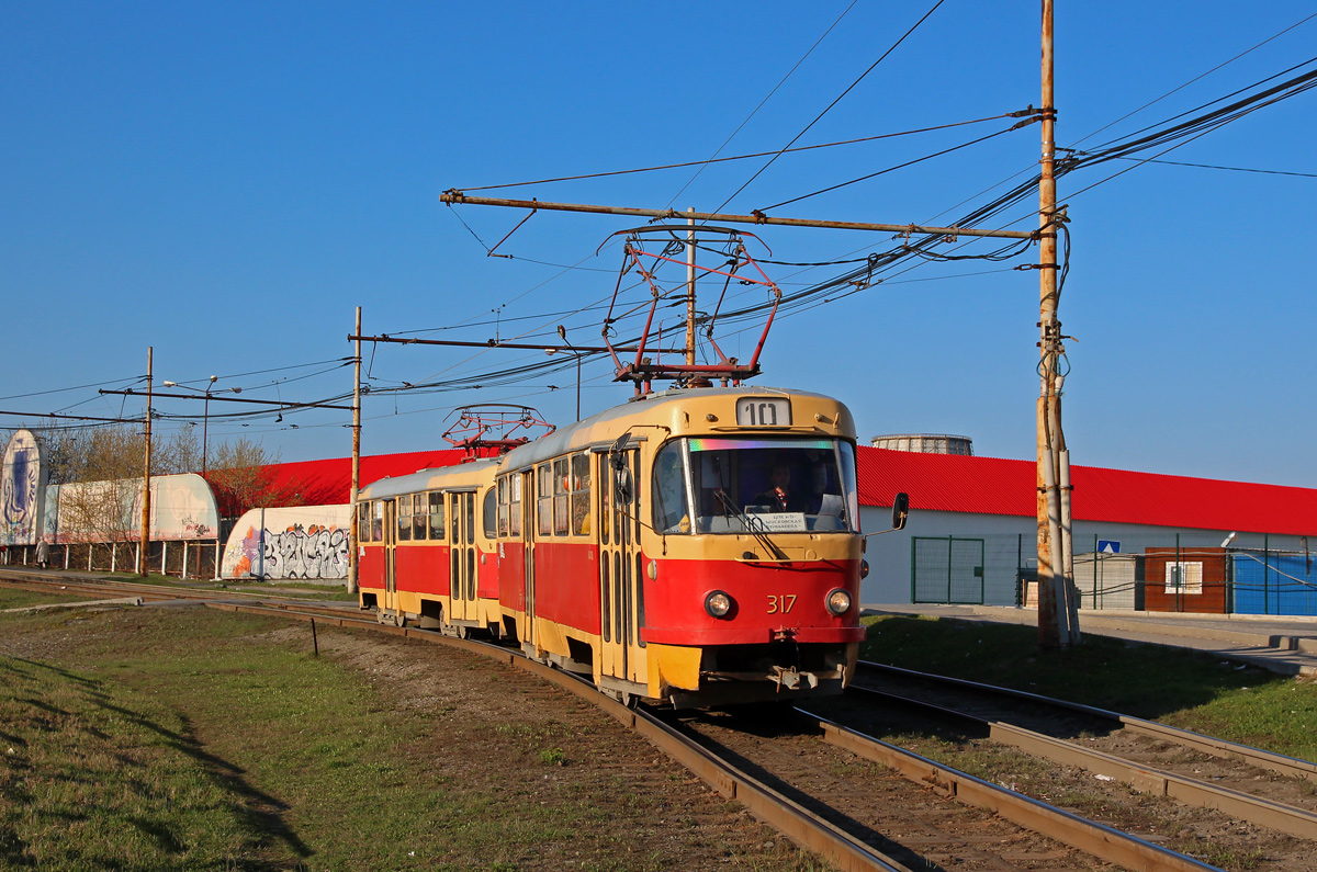 Екатеринбург, Tatra T3SU № 317
