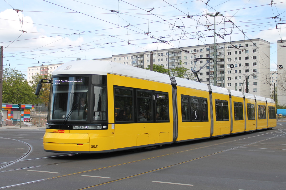Берлин, Bombardier Flexity Berlin (GT8-08ER/F8E) № 8031