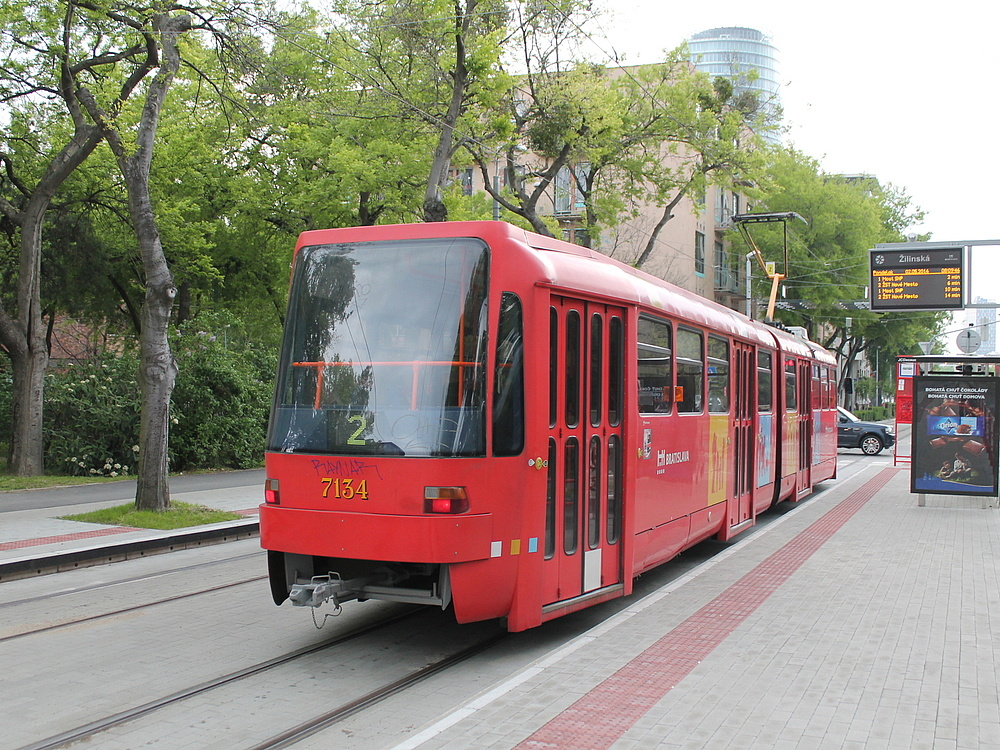 Братислава, Tatra K2S № 7134