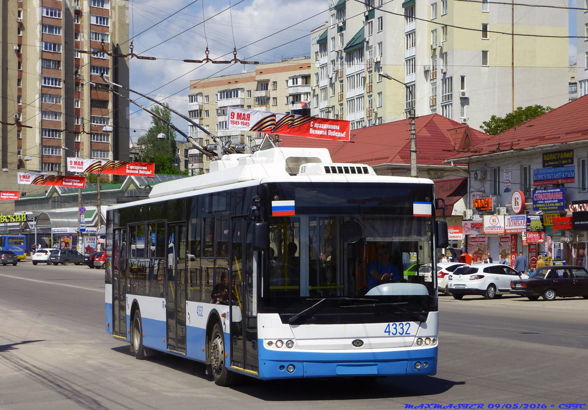 Кримський тролейбус, Богдан Т70110 № 4332