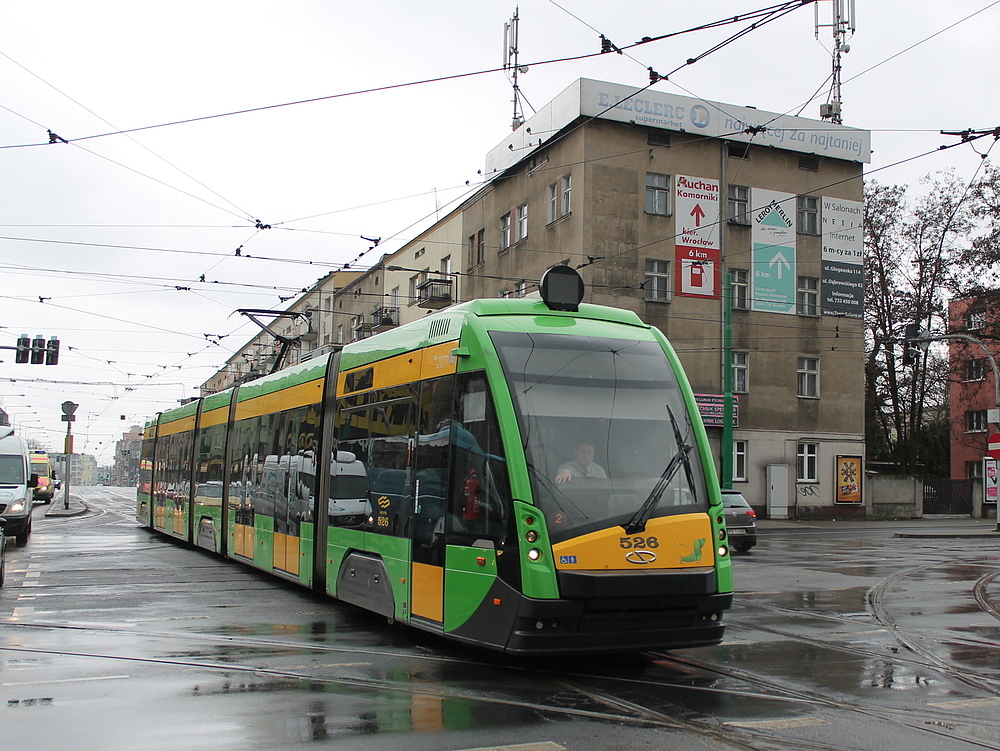 Познань, Solaris Tramino S105p № 526