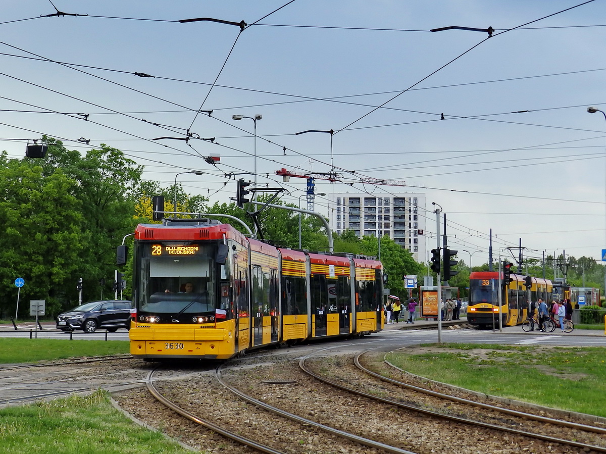 Варшава, PESA Jazz 128N № 3630