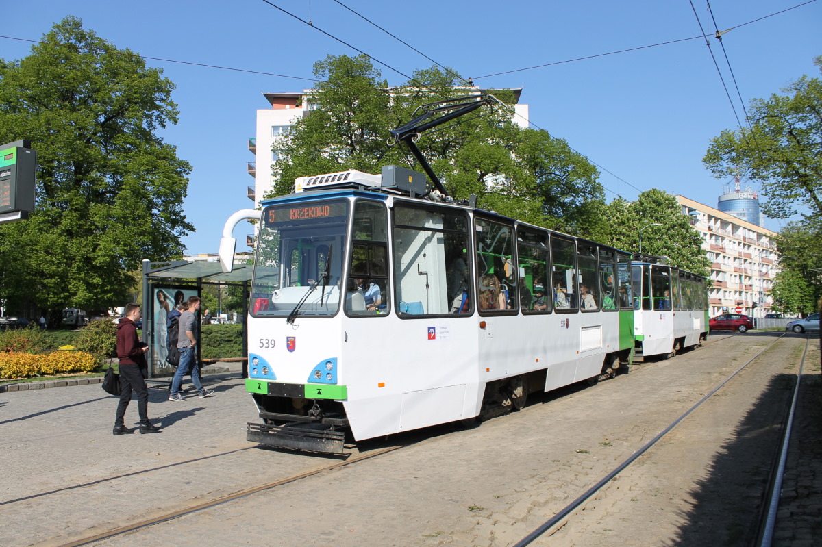 Щецин, Konstal 105Ng/2015 № 539