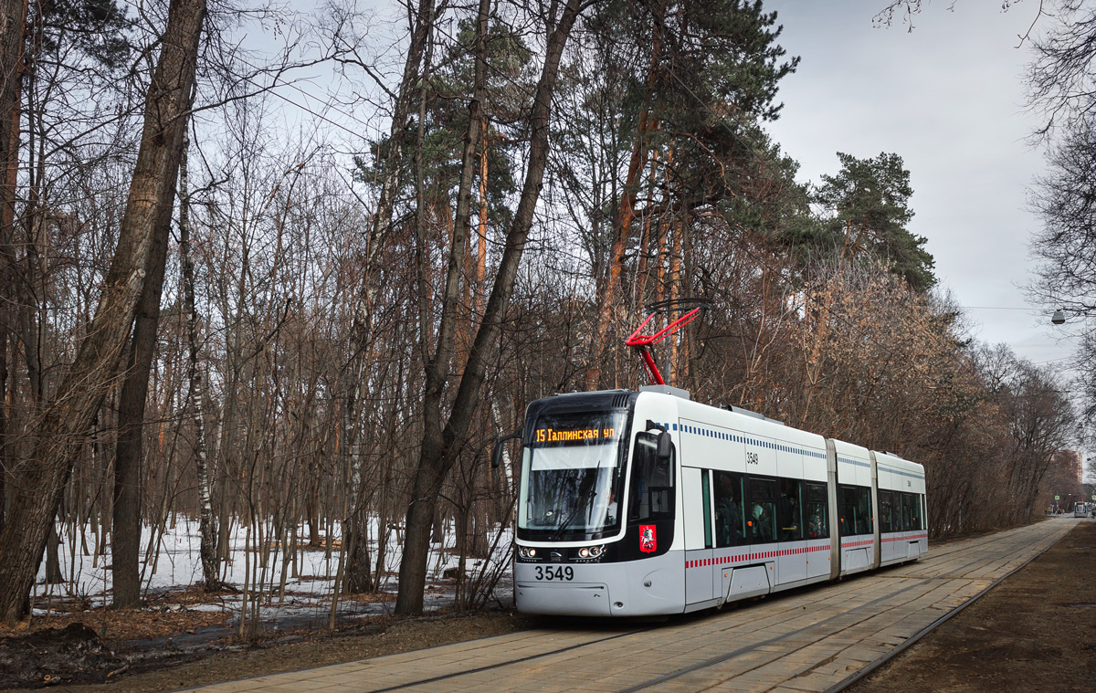 Москва, 71-414 (Pesa Fokstrot) № 3549