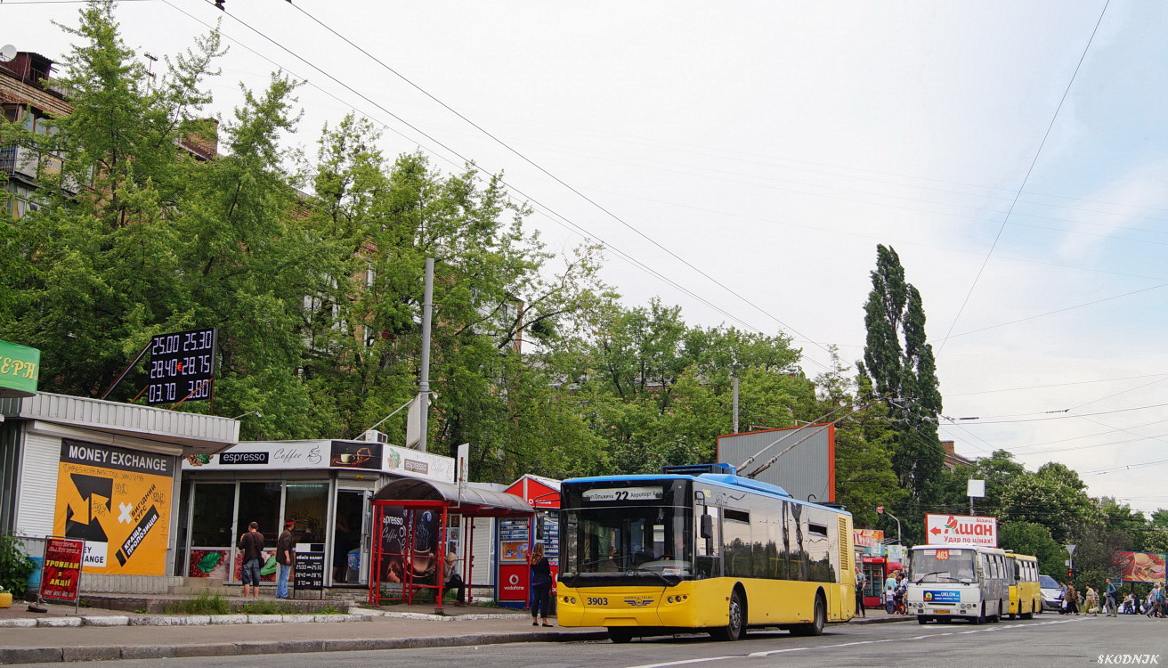 Кіеў, ЛАЗ E183D1 № 3903