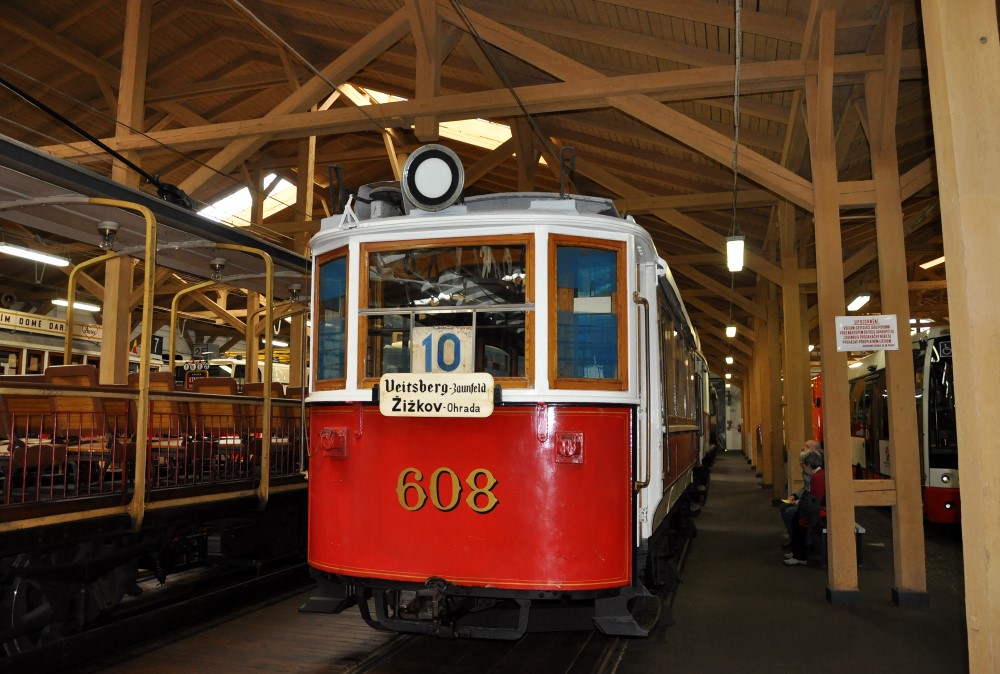 Prague, Ringhoffer 596-615 series N°. 608